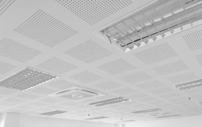 Acoustic Ceiling Tile Installation