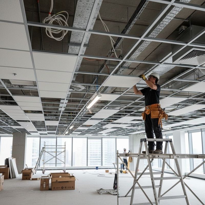 Grid Ceiling Installation