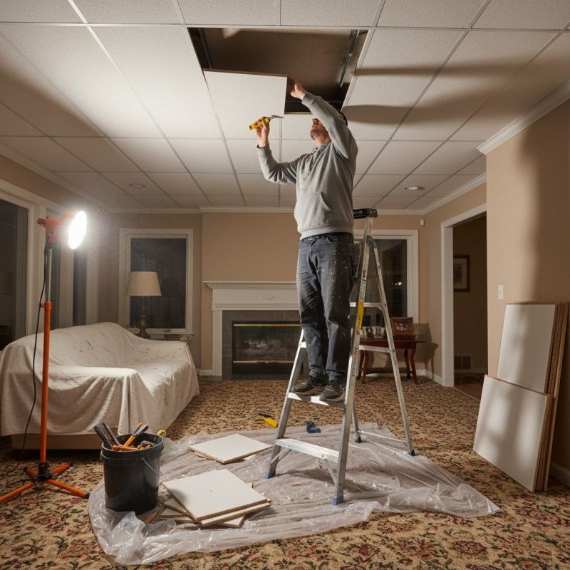 Contact About Ceiling Tile Service