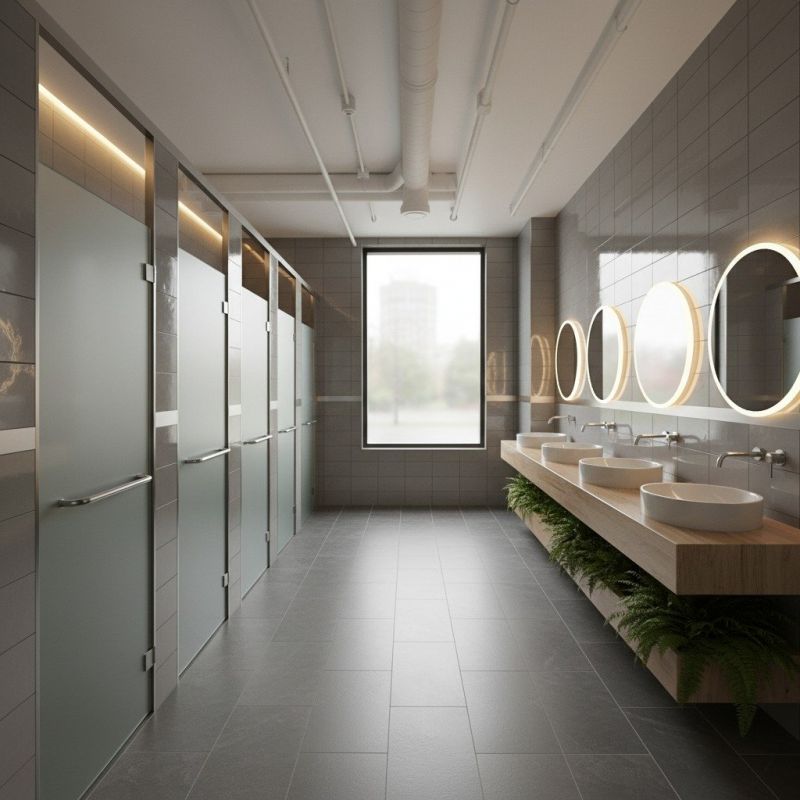 Office Restroom Renovation in Arvada, CO